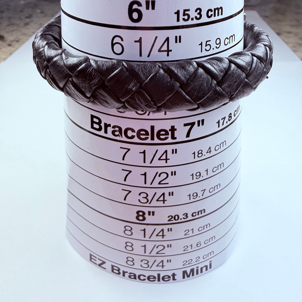 King Baby Large Dragon 925 Sterling Silver & Leather Braided Bracelet $985 - Picture 7 of 12